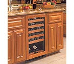U-Line Echelon 2175WCOL2-00 48 Bottle Wine Cellar w/Full Overlay Frame