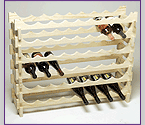 48 Bottle Modular Wine Rack