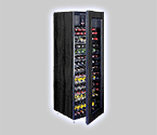 Vintage Keeper VP220-B Black Finish Tuscany Plus Series Wine Cellar