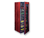 Vintage Keeper VP220 Tuscany Plus Wine Cellar in Burgundy