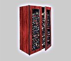 Photo of Vintage Keeper VP250-W Burgundy Finish Tuscany Plus Series Wine Cellar