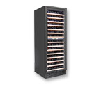 Vinotemp VT-188-BBW 160-Bottle Dual Zone Wine Refrigerator in Black