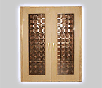 Vinotemp 230G Wine Cellar - Two Glass Doors - 160 Bottle Count