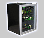 VinoTemp VT-24 S 24 Bottle Countertop Wine Cooler
