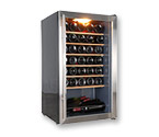 Vinotemp VT-34S 34-Bottle Wine Cooler with Stainless Steel Door Trim
