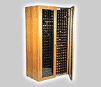 Vinotemp 440TD G Wine Cellar - Two Glass Doors - 280 Bottle Count