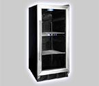 Vinotemp BC-32SB Beverage Cooler - Black/Stainless Steel Glass Door