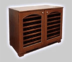 Vinotemp Bordeaux 84-Bottle Dual Zone Credenza Wine Cabinet