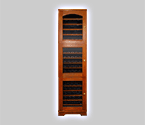 Vinotemp Bordeaux 3-Zone Tower Wine Cabinet - Right Door Swing