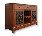 Vinotemp VT-NAPA2 40-Bottle Napa Dual Zone Wine Cellar Credenza