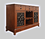 Vinotemp Napa 40-Bottle Dual Zone Wine Cellar Credenza