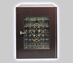 Vinotemp 100WCB Wine Cellar Cabinet with Beveled Treble Glass Door
