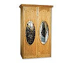 Vinotemp Napoleon 700 Wine Cellar - Two Oval Glass Doors - 440 Bottle Count