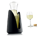 Vacu Vin Rapid Ice Cooling Carafe in Black
