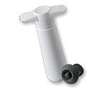 Vacu Vin Wine Saver Giftpack with White Vacuum Pump
