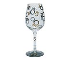 Wedding Toast Wine Glass by Lolita Love My Wine Collection