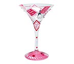Who Needs a Man Martini Glass by Lolita Love my Martini