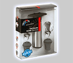 Vacu Vin Wine Saver Gift Set - Stainless Steel
