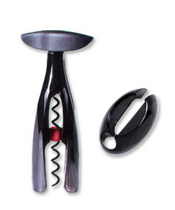 Photo of Screwpull Trilogy Table Model Corkscrew & Foilcutter Gift Set - Black