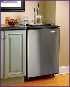 Haier Kegerator HBF05EBSS Full-Size Keg Beer Cooler