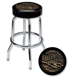 Photo of Harley-Davidson Eagle Pipes Bar Stool