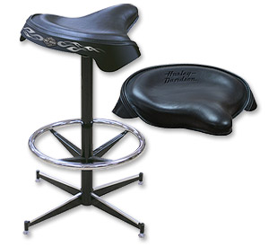 Photo of Harley-Davidson Solo Saddle Seat Bar Stool