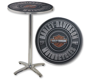 Photo of Harley-Davidson Motorcycles Bar & Shield Caf� Table