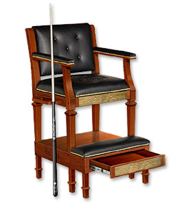 Photo of Harley-Davidson Bar & Shield Flames Throne Spectator Chair with Heritage Brown Finish
