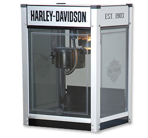 Photo of Harley-Davidson Metallic Flames Popcorn Machine