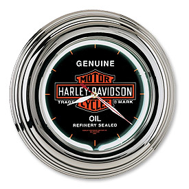 Photo of Harley-Davidson Genuine Oil Neon Clock