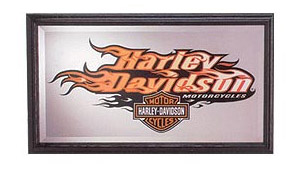 Photo of Harley-Davidson Flames Mirrors