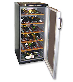Photo of Haier HVR049BLW 49-Bottle Wine Cellar