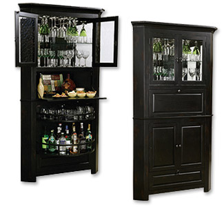 Photo of Howard Miller 695-082 Cornerstone Estates Wine & Spirits Cabinet