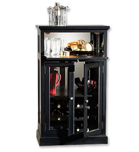 Photo of Howard Miller 695-006 Old Mission Wine & Spirits Cabinet
