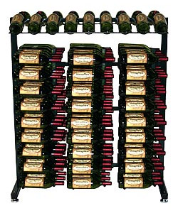 Photo of VintageView Freestanding Island Display Rack - Black Finish
