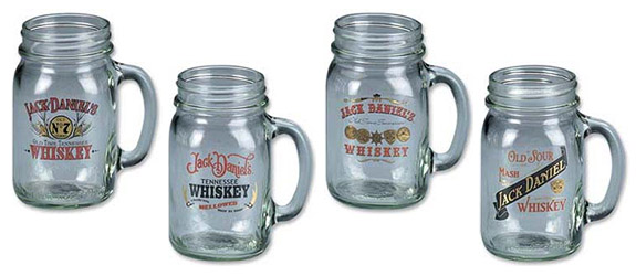 Jack Daniel's Drinking Jars