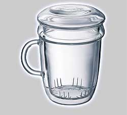 Photo of Bodum K4309-10 The De Chine Glass Personal Infuser & Tea Cup