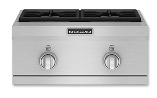 Photo of KitchenAid KBZU242TSS Built-in Side-by-Side Double Side Burner