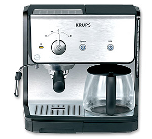 Photo of Krups XP2010 Combination Espresso Machine & Coffee Maker
