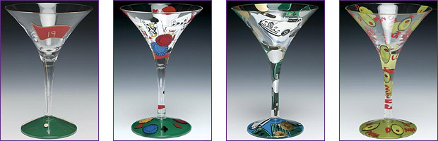 Love My Martini Glass Sets