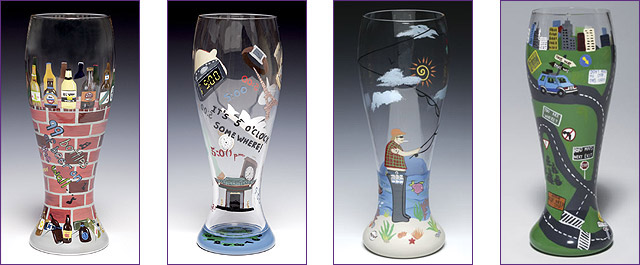 Gotta Love Beer Pilsner Glass Set