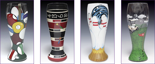 Gotta Love Beer Pilsner Glass Set