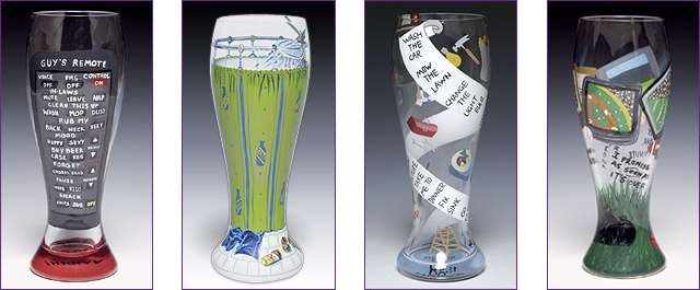 Gotta Love Beer Pilsner Glass Set