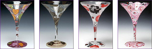 Love My Martini Glass Sets