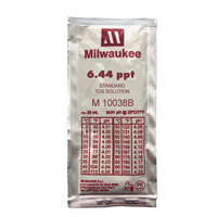 Milwaukee M10038B 6.44 ppt TDS Calibration Solution - 20 mL