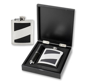 Photo of Picnic at Ascot Carbon Fiber Hip and Cigar Case