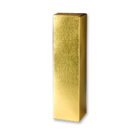 Photo of Gold Foil Wine Bottle Gift Box