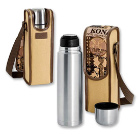 Photo of Picnic Time Primatazza Coffee & Tea Duffel w/Vacuum Flask