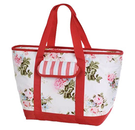 Photo of Picnic Time Topanga Waterproof Shoulder Tote - Rose Edition