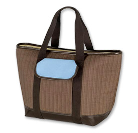 Photo of Picnic Time Topanga Driftwood Insulated Shoulder Tote